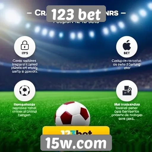 Apresentação das funcionalidades do site 123 bet